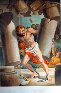 The Death of Samson. Click to enlarge. See below for provenance.